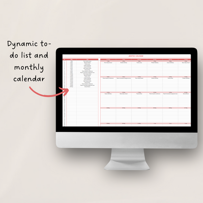 Everything Bundle (Daily Planner & Meal Planner + Automated Grocery List)